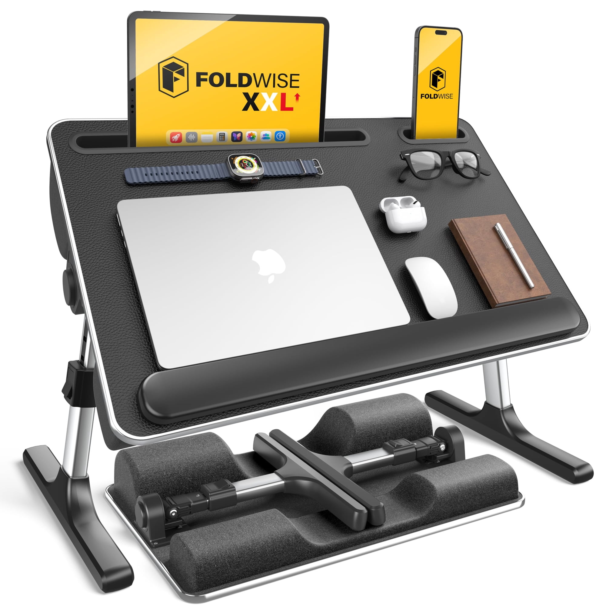 Soporte Plegable Para Portátil Lap & Bed Desk Foldwise Con Cojines