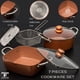 thumbnail image 2 of Juego De Ollas Y Sartenes De Cobre 7 Piezas, 2 of 9