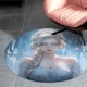 thumbnail image 4 of Chica Frozen: Princesa Elsa Alfombra Redonda de Felpa Coral, Antideslizante, No Desprende Pelusas, Lavable y Duradera para Salón, Dormitorio y Habitación de Niños 60cm, 4 of 6