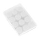thumbnail image 4 of Juego De 12 Tapones Para Los Oídos De Silicona Con Cancelación De Ruido 27dB Snr Moldeables Soft White, 4 of 5