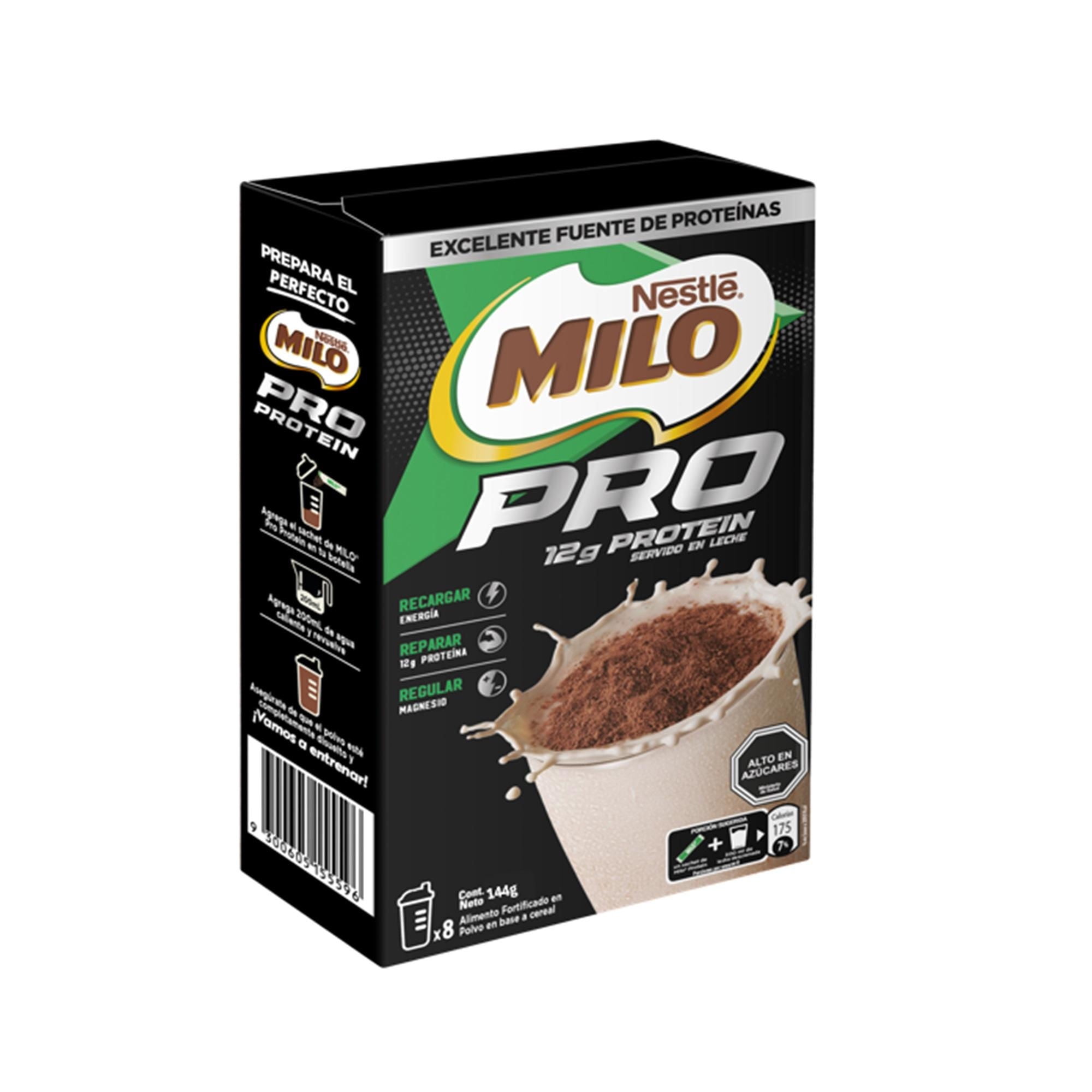 Saborizante Para Leche Con Protein 144 g Milo