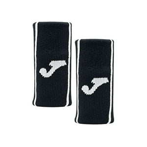 Muñequera Joma Game Larga Negra X2 Tenis Padel