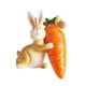 thumbnail image 3 of Estatua De Conejo Y Zanahoria, Pequeña Artesanía, Figura De Pascua Para Decoración, Estantería De Baño, Que Lleva Una Zanahoria, 3 of 5