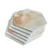 thumbnail image 1 of Set De 6 Posavasos Diseño Mármol Pack 6 Posavasos Hexagonal A, 1 of 1