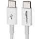 thumbnail image 2 of Amazon Basics Cable de carga rápida USB-C a USB-C, 480 Mbps, 1,8 m, 2 of 3