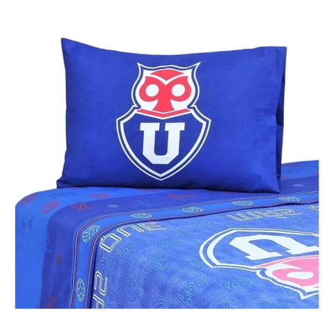 U. De Chile - Juego De Sábanas Mf Single U De Chile Classic