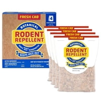 Repelente De Roedores Fresh Cab Botanic Pest Control, Paquete De 4