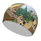 thumbnail image 1 of El show de Oso Yogi Gorro de Natación de Licra, Gorro de Baño de Tela Cómoda, Gorro Elástico Antideslizante para Hombres, Mujeres y Niños, 1 of 6