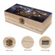 thumbnail image 3 of Baldur's Gate Caja Organizadora de Madera Rústica - Caja Decorativa Multifuncional para Escritorio, Hogar, Oficina, Joyas y Manualidades, 3 of 6