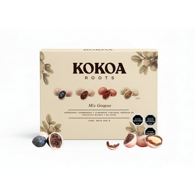 Chocolate Mix Grageadas 200 G Kokoa Roots