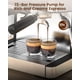 thumbnail image 3 of (Actualización 2026) Máquina de café espresso eléctrica con molinillo de 15 bar, 3 of 5