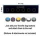 thumbnail image 3 of Alfombra de botones para perros DaVoice 20 × 89 cm – 6 botones, 3 of 8