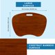 thumbnail image 5 of Mesa de Regazo Rossie Home 43 cm Bambú 17,3" Portátil, 5 of 7