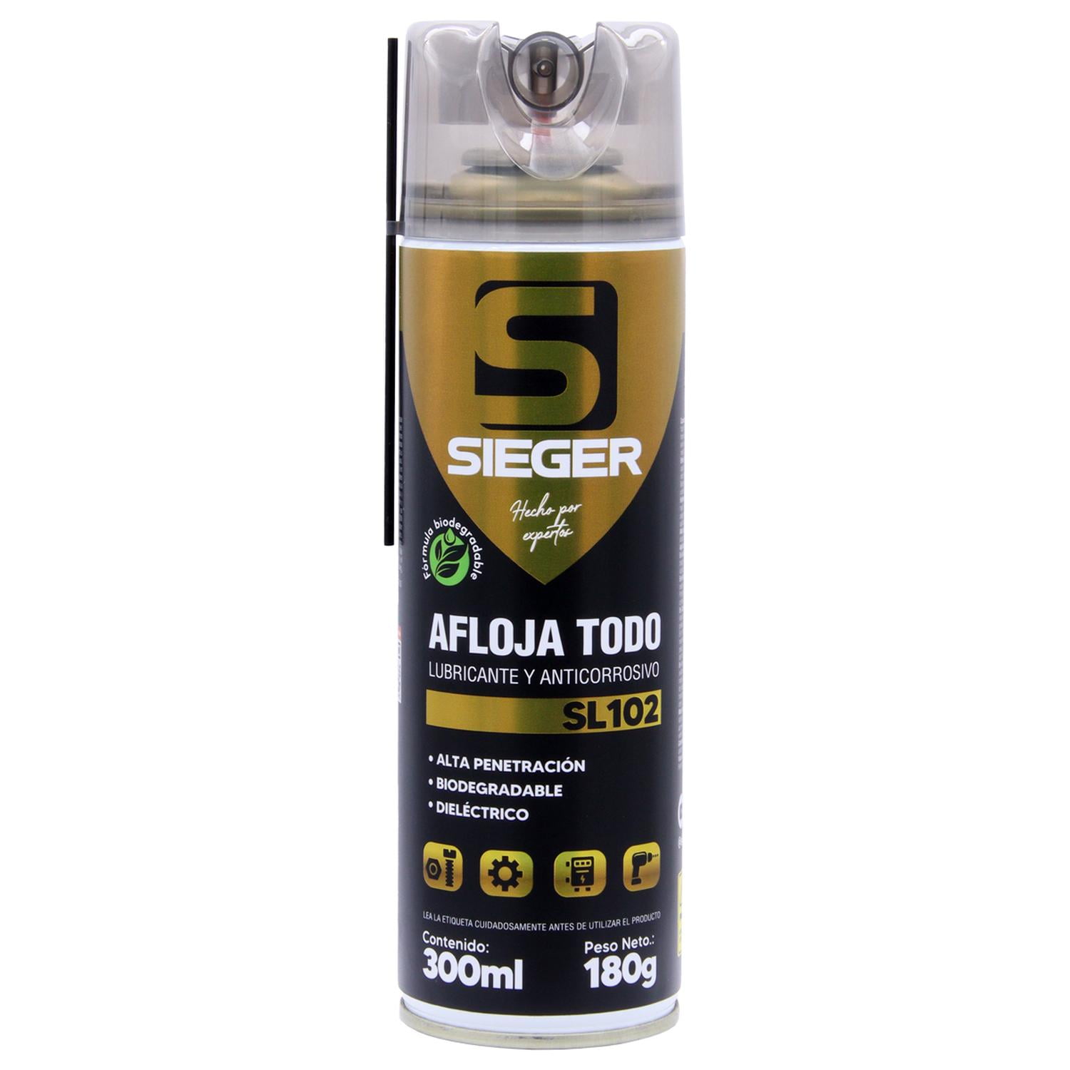 Lubricante Afloja Todo 300ml Sieger Naranja Claro