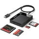 thumbnail image 1 of Lector de tarjetas de memoria UGREEN USB C 4 en 1 para iPhone, MacBook, 1 of 3