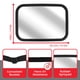 thumbnail image 2 of Espejo retrovisor para bebé PLANTURECO, para asiento infantil orientado hacia atrás, 2 piezas, negro, 2 of 9
