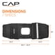 thumbnail image 5 of Chaleco con peso ajustable CAP Barbell de 45 kg, 5 of 8