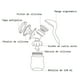 thumbnail image 4 of Extractor de Leche Manual Magic Easy Bebesit, 4 of 7
