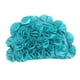 thumbnail image 3 of Gorro De Natación Pétalos Florales Gorros De Natación De Playa De Moda Para Niñas Mujeres Jóvenes Azul, 3 of 5