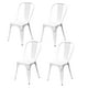 thumbnail image 2 of Pack 4 sillas de Metal Tolix para Comedor Bar LF5-01 - blanco, 2 of 8