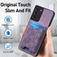 thumbnail image 5 of Funda Billetera con Soporte para Samsung Galaxy S21 Plus Protector Delgado Morado, 5 of 6