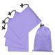 thumbnail image 1 of Uxcell 5Pcs Bolsa con Cordón de Poliéster 210D con Cierre, Bolsa de Almacenamiento de Viaje Impermeable de 6 x 8 Pulgadas, Púrpura Claro, 1 of 7