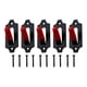 thumbnail image 3 of 5pcs Colgadora De Calavera De Montura Europea Al Aire Libre Para Animales De Caza Peque?o 2 Hoyos Rojos, 3 of 5