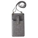 thumbnail image 4 of Bolso Peque?o Para Teléfono Celular Con Bandolera Para Mujer, Bolso De Hombro, Bolso, Monedero, Gris Oscuro, 4 of 5