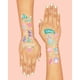 thumbnail image 4 of Tatuajes temporales xo, Fetti Sirena Bajo el Mar para niños, 4 of 6