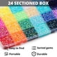 thumbnail image 3 of Kit de strass para manualidades Worthofbest, 32.000 piezas, gemas de 3 mm SS10, 3 of 6