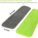thumbnail image 5 of Almohadillas de microfibra para fregona, paquete de 4 cabezales de repuesto reutilizables para limpieza de suelos húmedos y secos. Cabezales de fregona lavables y reutilizables para suelos de madera,, 5 of 7