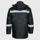 thumbnail image 4 of Parka Impermeable Con Reflectante negro M, 4 of 5