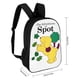 thumbnail image 2 of Las Aventuras de Spot-theme Backpack, Campus style schoolbag Bookbag with Adjustable Shoulder Straps And Large Zip Compartment, Unisex Travel Bags., 2 of 6