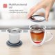 thumbnail image 4 of Infusor de té GoodCups de 13,6 cm con colador de malla y tapa, 4 of 9