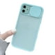 thumbnail image 1 of Carcasas Silicona Protección Cámara Matte Para iPhone 11 Celeste, 1 of 2