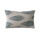 thumbnail image 5 of Cojín Plutus Brands Blue Plutus Large Leafs Floral, 5 of 9