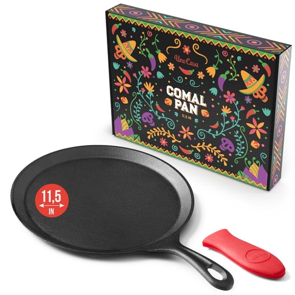 Comal de hierro fundido Uno Casa de 29 cm antiadherente