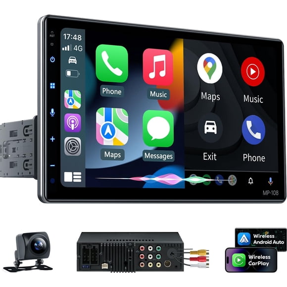 Estareo Auto PLZ MP108 10.1 Wireless CarPlay Android Auto DSP