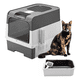 thumbnail image 1 of Arenero Para Gatos Cerrado Con Pala Puerta Filtro Sanitario, 1 of 3