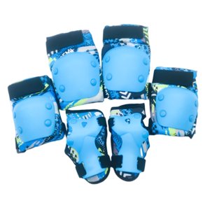 Magideal - 6/Set De Equipo De Protección, Muñequeras, Coderas, Rodilleras, Almohadillas Protectoras Cómodas Para Niños Y Niñas, Monopatín, Deportes, Snowboard Ro