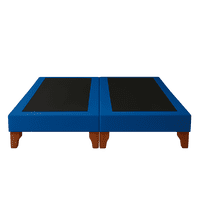 Ethan Desing - Base De Cama 2 Plazas Azul Francia