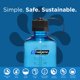 thumbnail image 2 of Botella de agua Nalgene Sustain Tritan sin BPA, 500 ml, color azul pizarra, 2 of 5