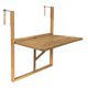 thumbnail image 4 of Mesa Plegable Colgante Balcon Madera Acacia, 4 of 5
