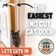 thumbnail image 2 of Soporte de puerta Door Buddy para gatos, estación de alimentación para gatos a prueba de perros, 2 of 7