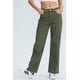 thumbnail image 2 of Jeans Mujer Calce Recto Verde Oscuro, 2 of 4