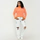 thumbnail image 4 of Sweater Mujer Chenille Rib Rosado Rayas Corona, 4 of 5
