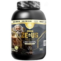 Palikos Fitness - Proteína 1Kg / Zeus / Sabor Vainilla / 30 Servicios