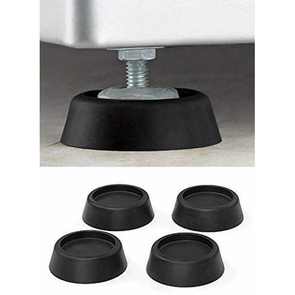 Juego de 4 almohadillas antivibratorias para lavadora Knivel