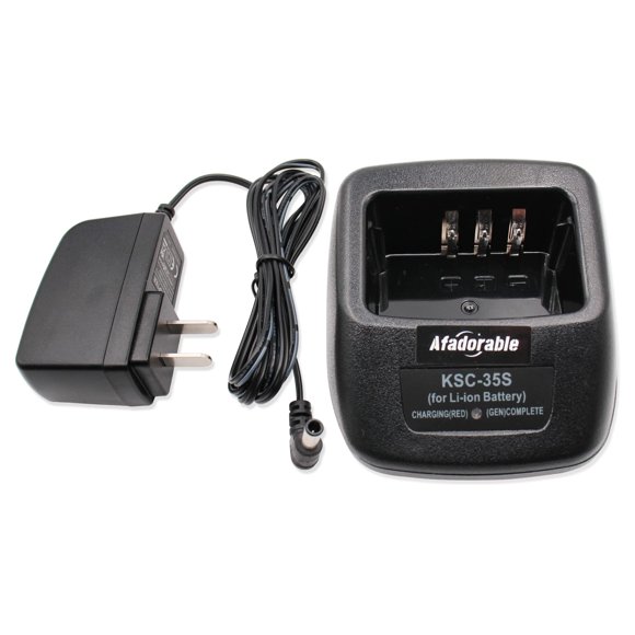 Cargador rápido Aadorable KSC-35S para Kenwood TK-2200LP TK-23