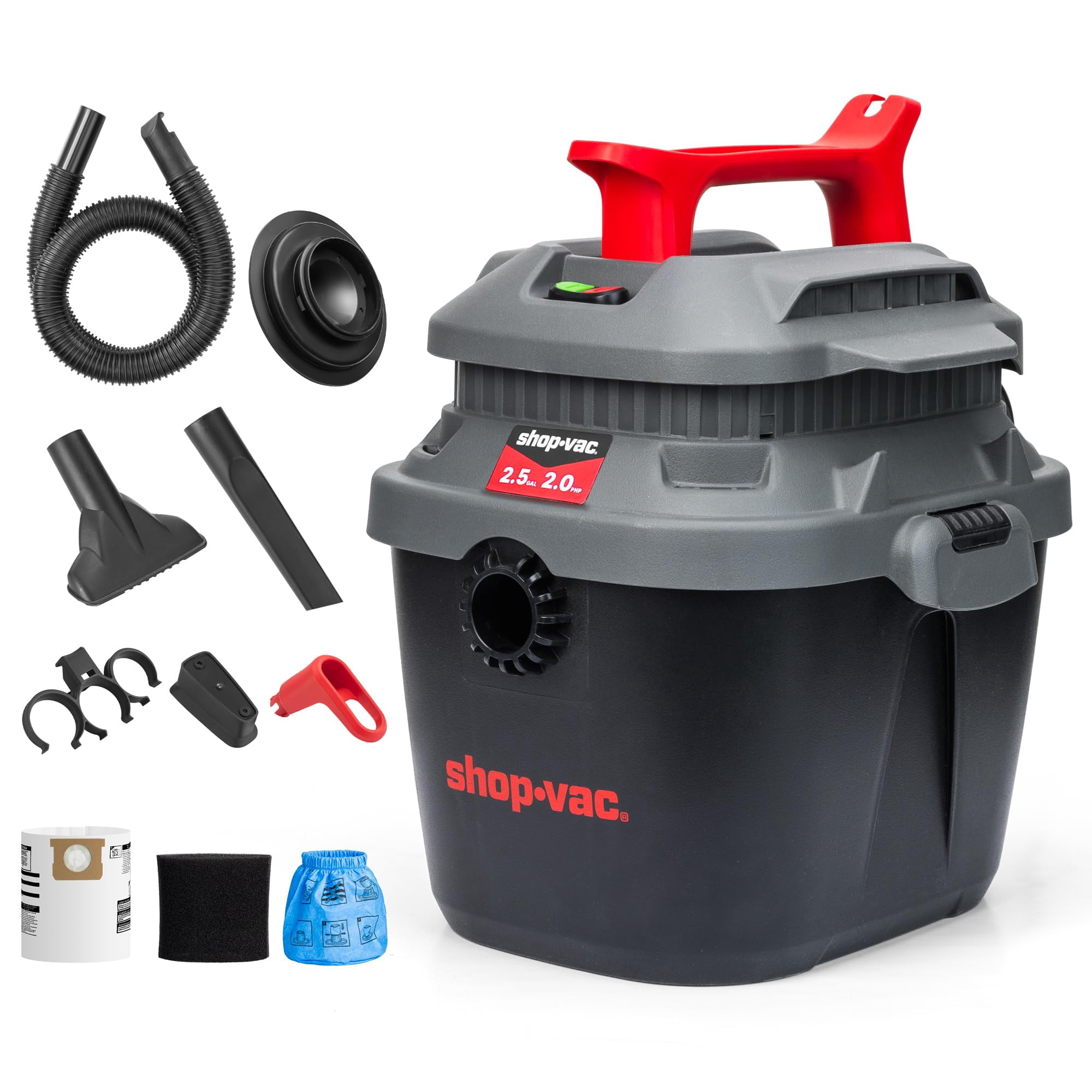 Aspiradora En Seco Y Húmedo Shop-vac, 9.5 L, 2.0 Peak Hp, Con Ventilador 5430095